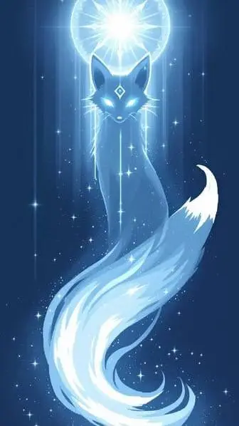 ai character: fox spirt background