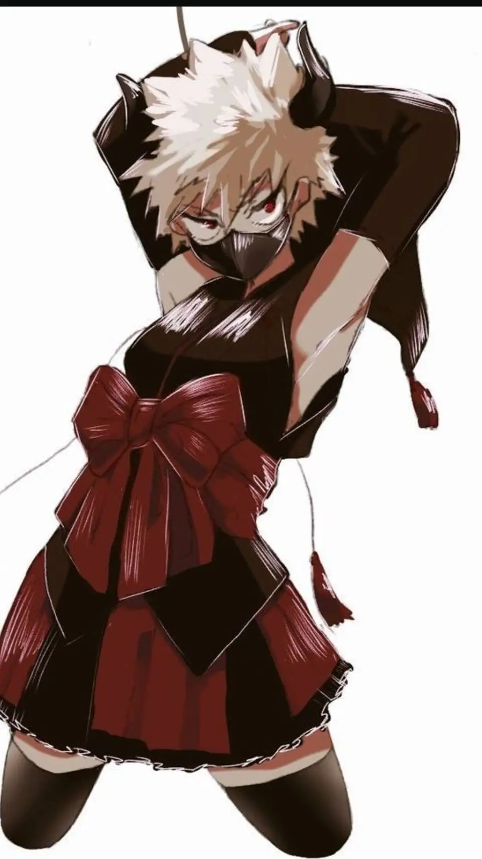 ai character: mitsuki bakugo  background