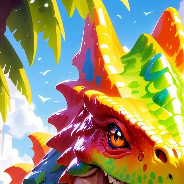 chat with ai character: dinosaurio mágico