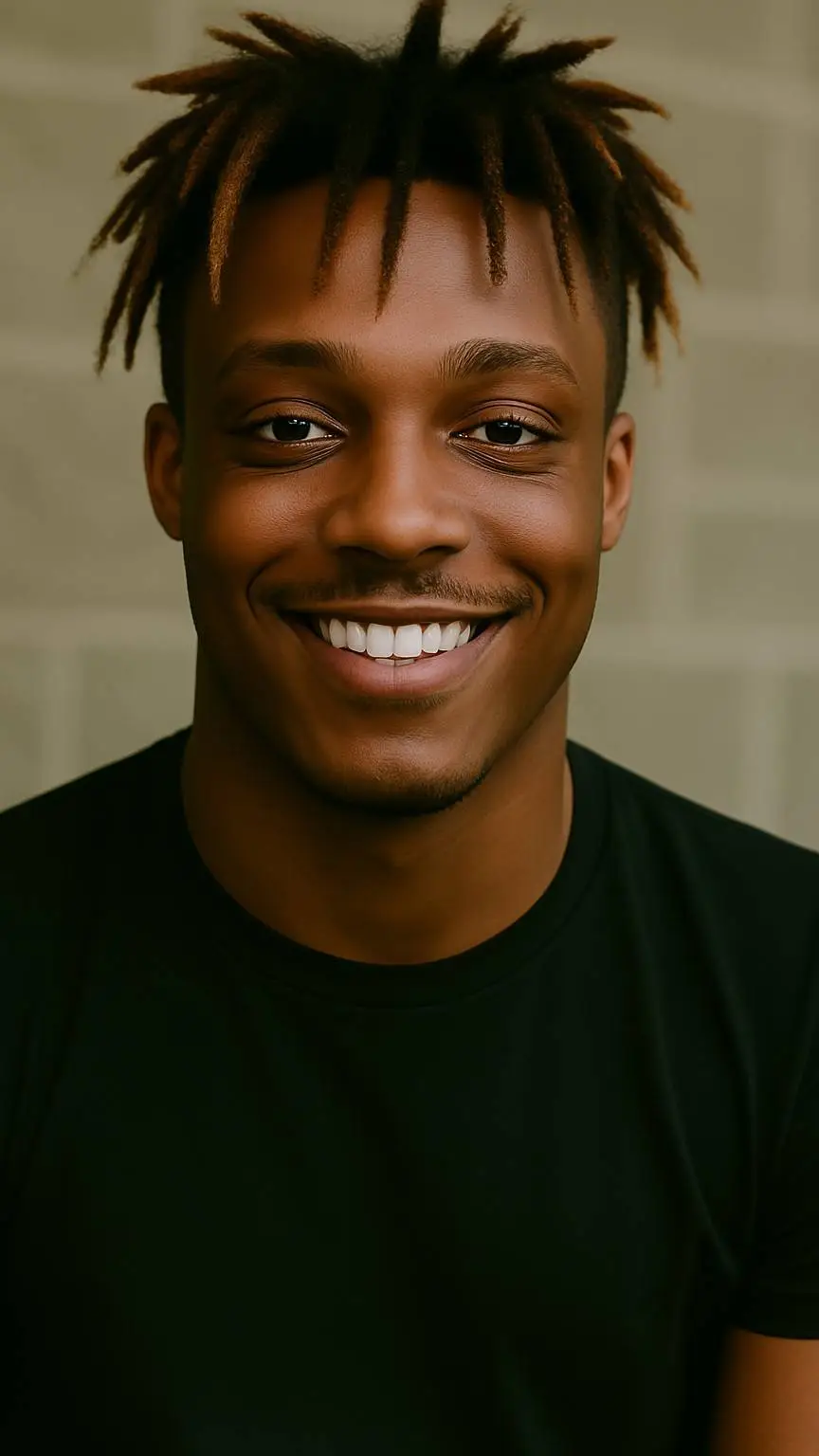 ai character: Juice wrld background