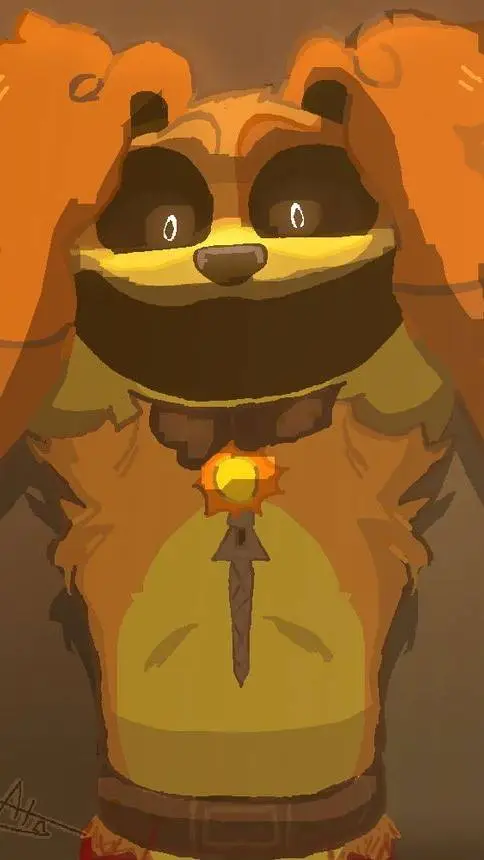 ai character: Dog Day background
