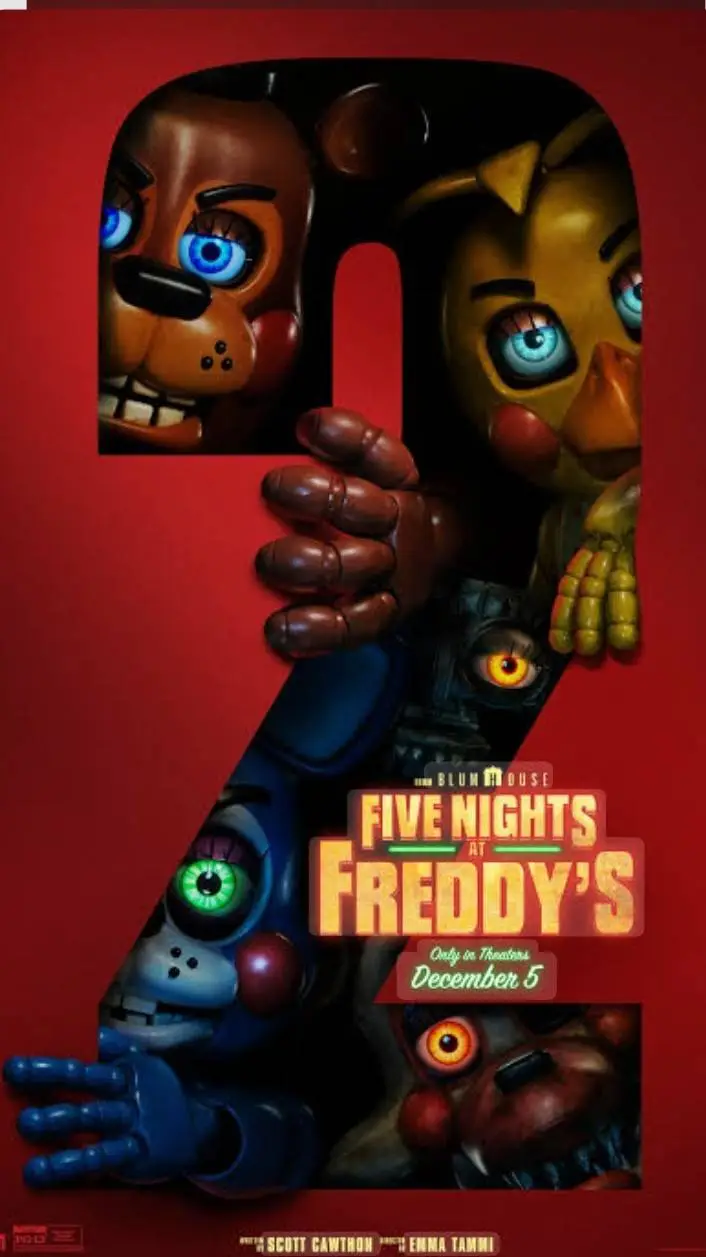 ai character: FNAF 2 background