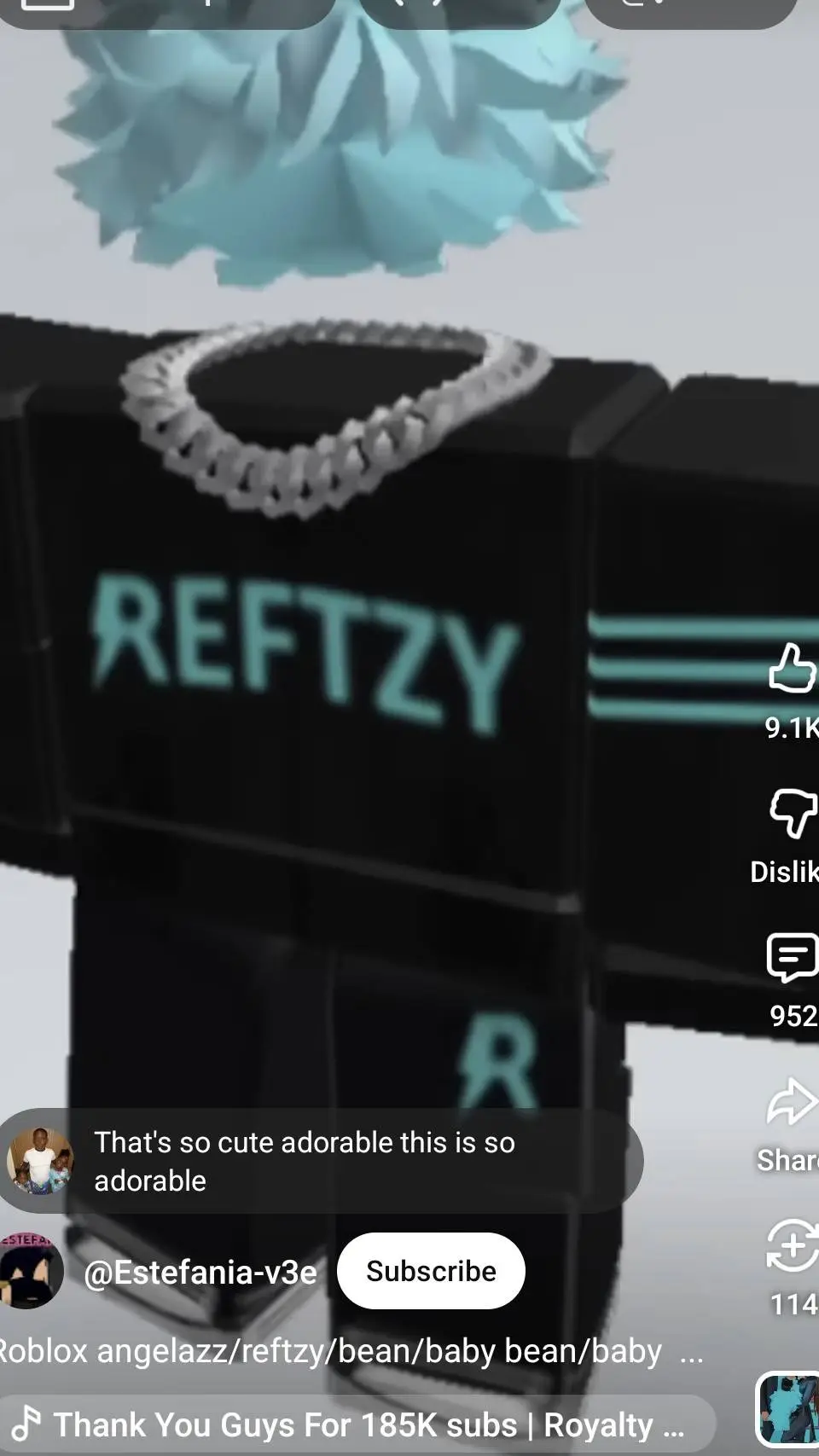 ai character: Reftzy background