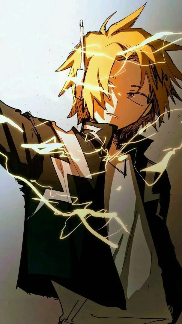 ai character: denki kaminari  background