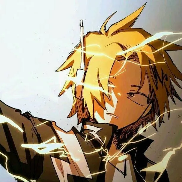 chat with ai character: denki kaminari 