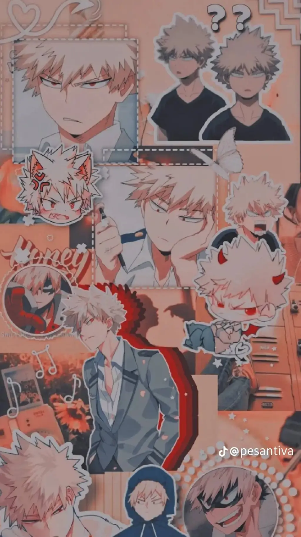 ai character: atardecer  background