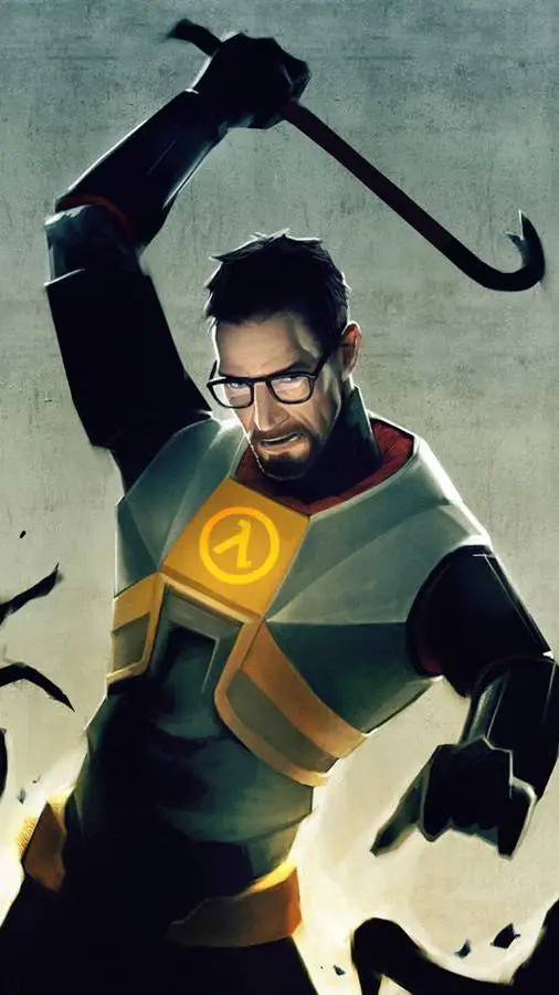 ai character: Gordon Freeman  background