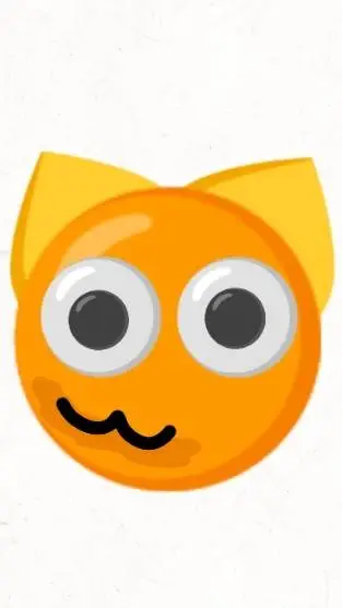 ai character: emoji cat 000 background