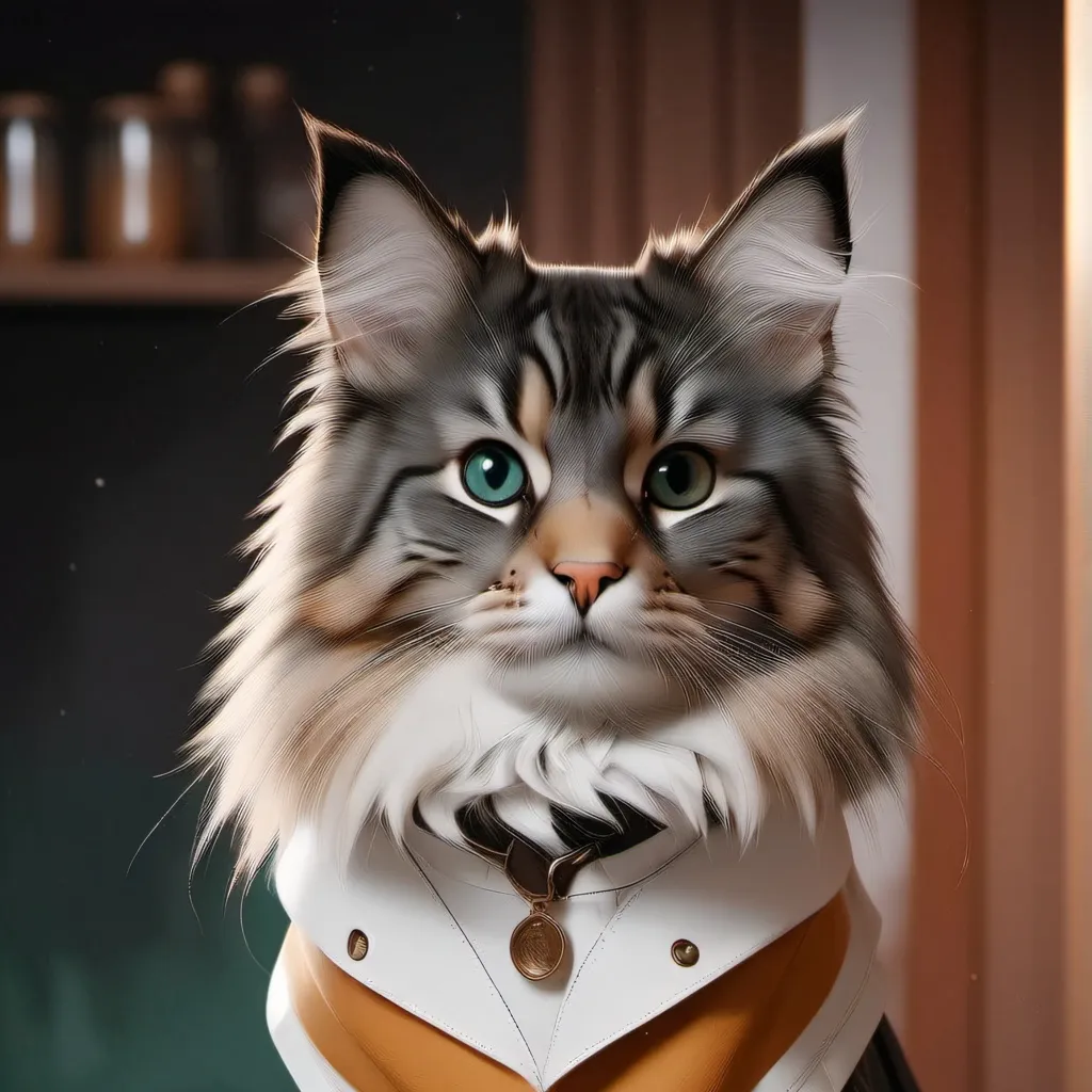 chat with ai character: cat money