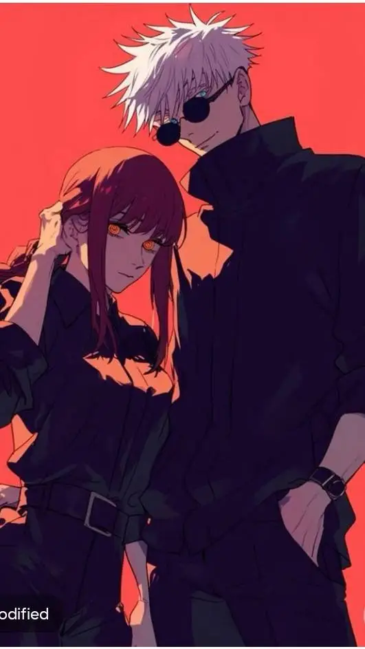 ai character: Goji x makiama  background