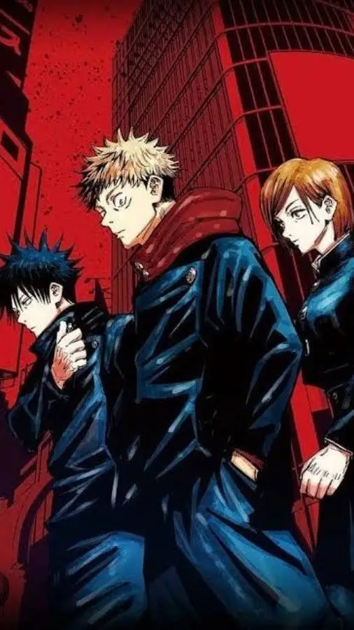 ai character: jjk funny moment background