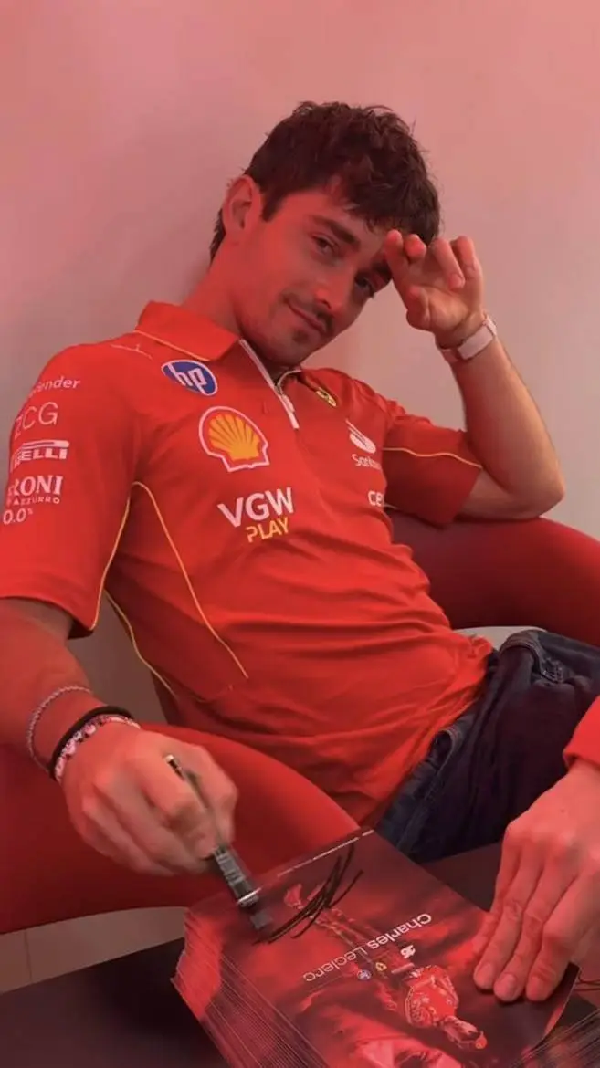 ai character: Charles Leclerc background