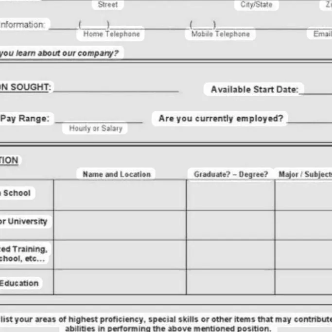 chat with ai character: JOB APPLICATION