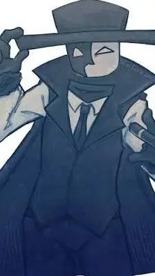 ai character: artful background