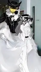 ai character: Doublefedora background