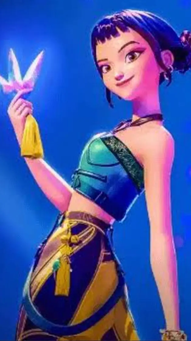 ai character: zoey background