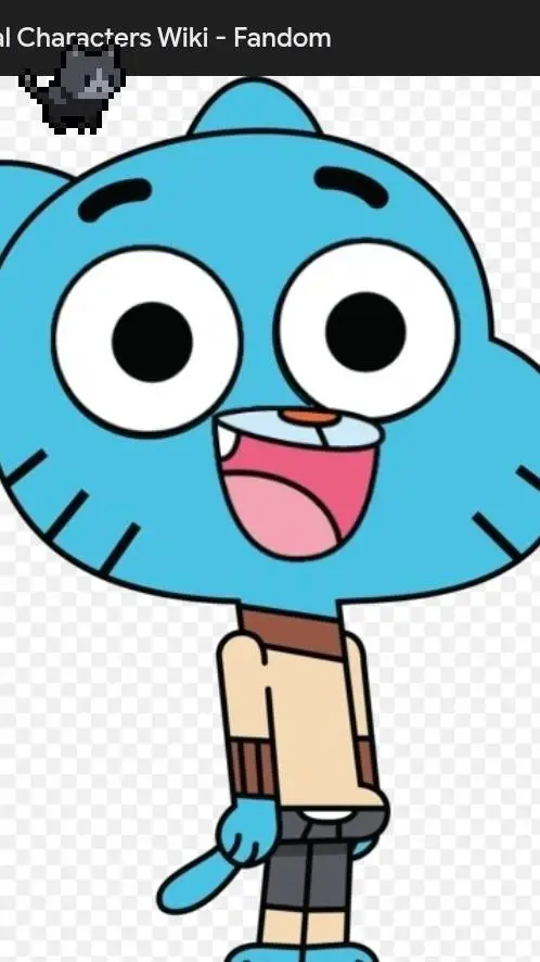 ai character: gumball background