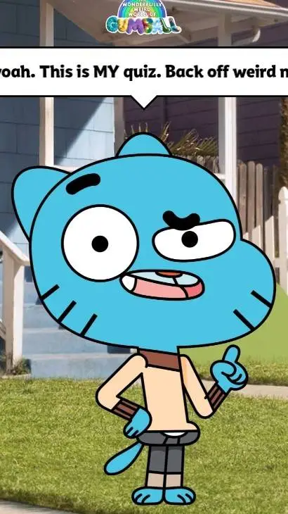 ai character: gumball jerk background