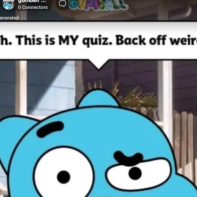 chat with ai character: gumball