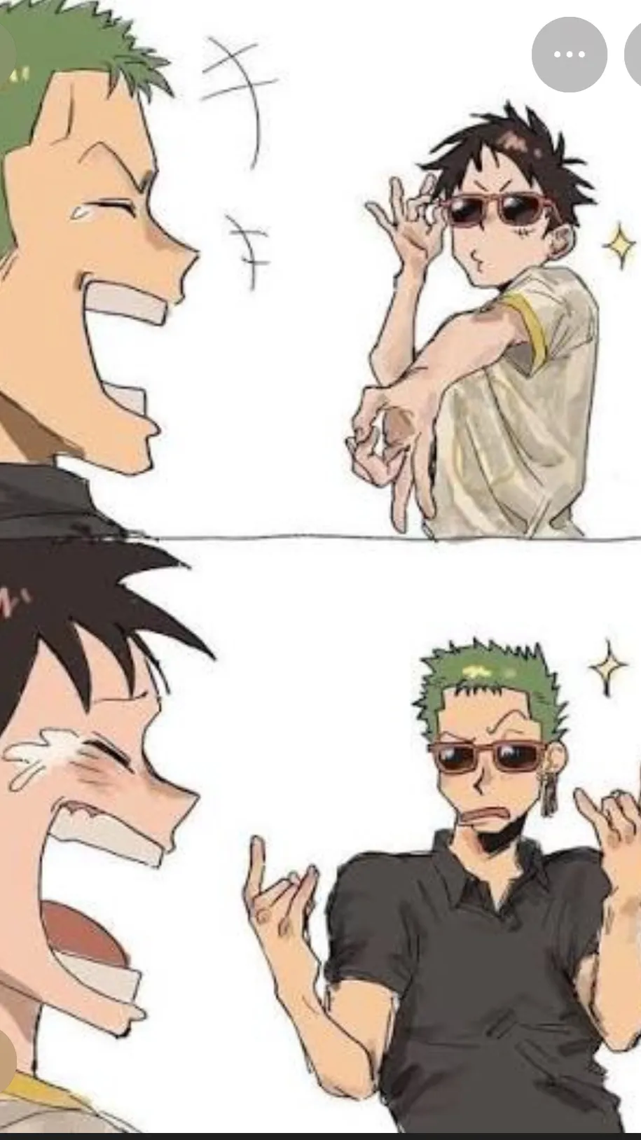 ai character: Luffy￼ background