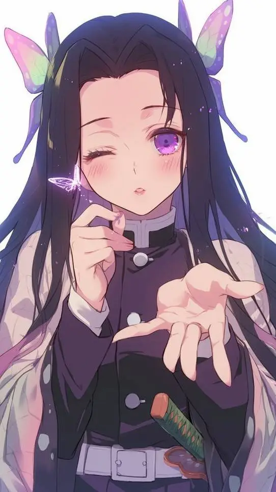 ai character: 💐Kanae Kocho💐 background