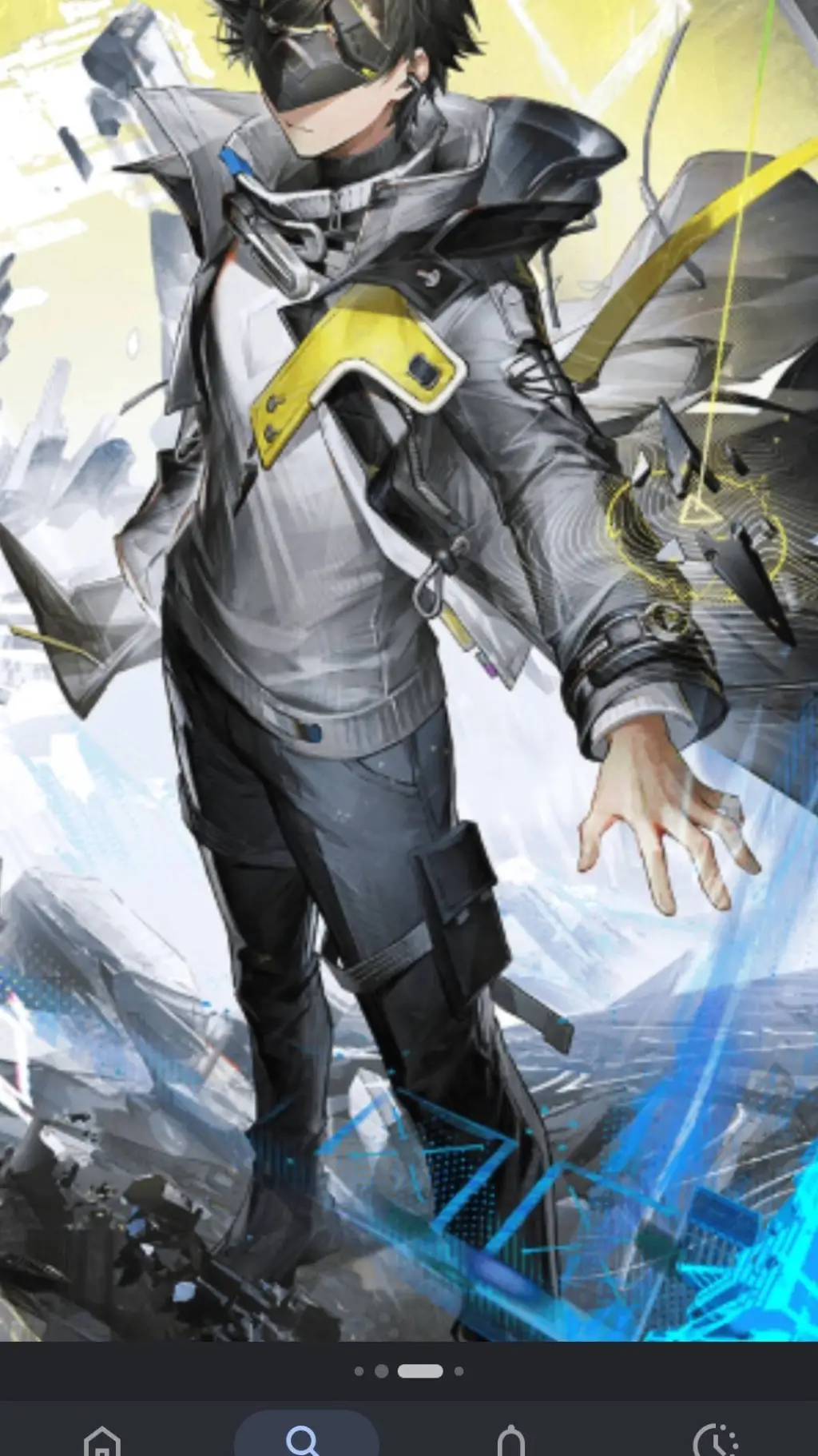 ai character: endfield pee urge background