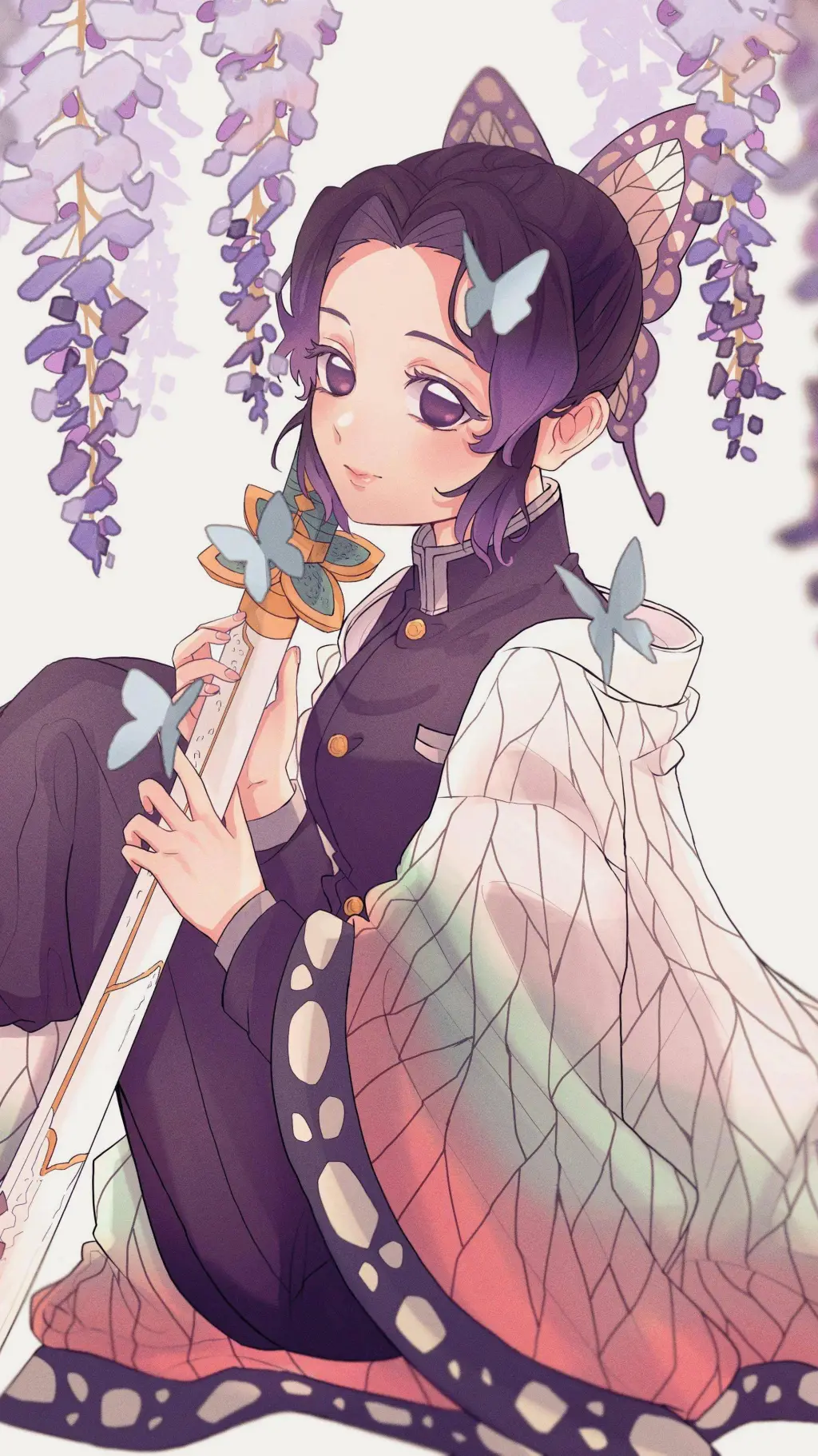 ai character: Shinobu  background