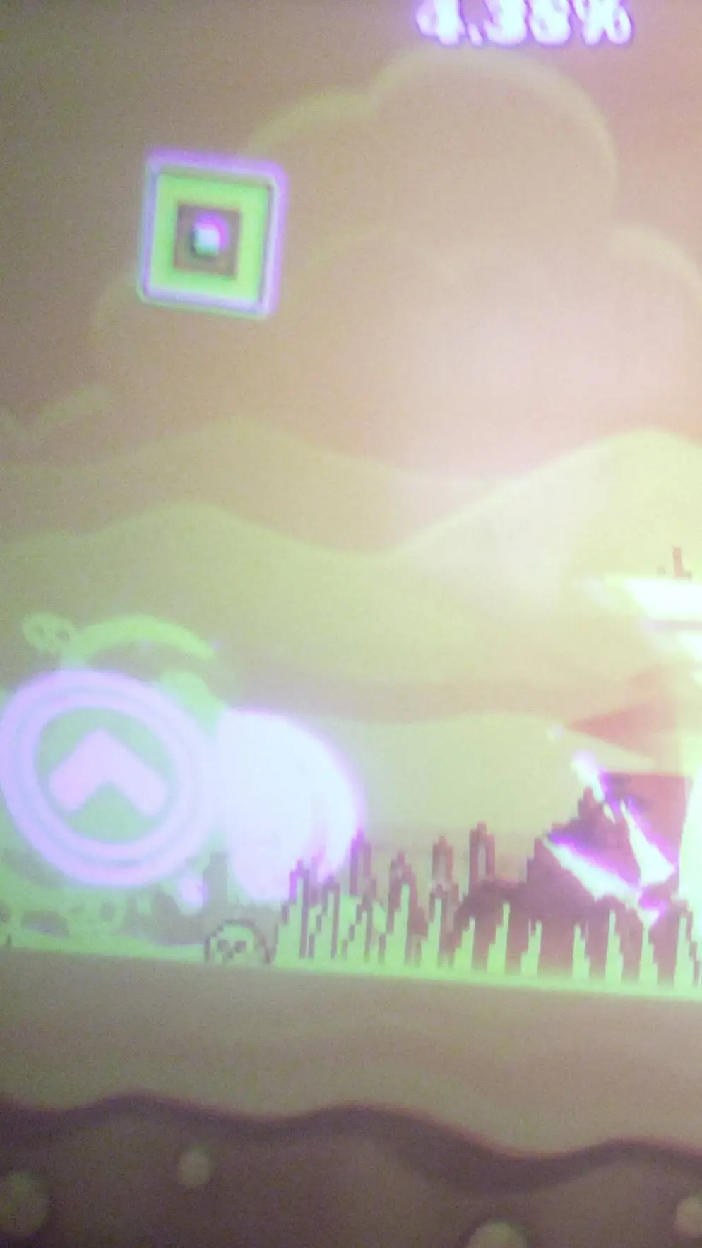 ai character: geometry dash background