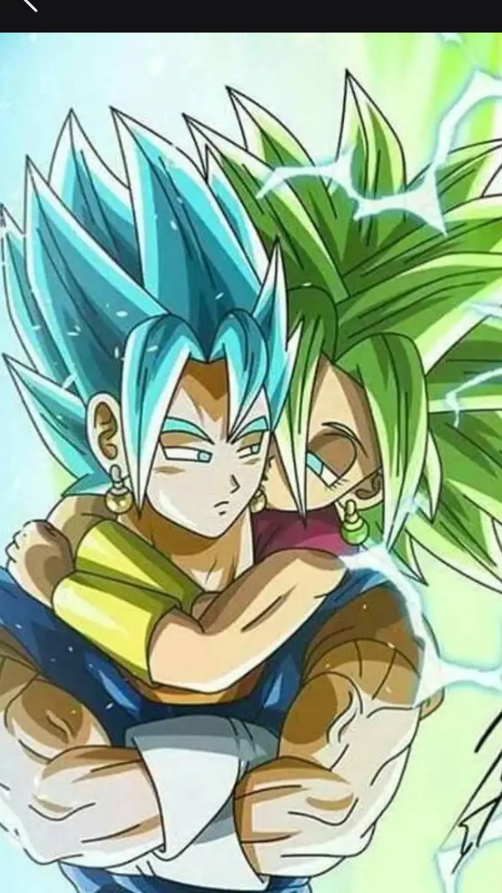 ai character: koid and kefla  background
