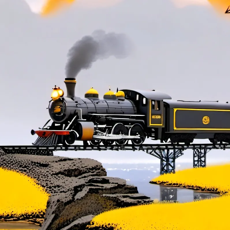 chat with ai character: train 