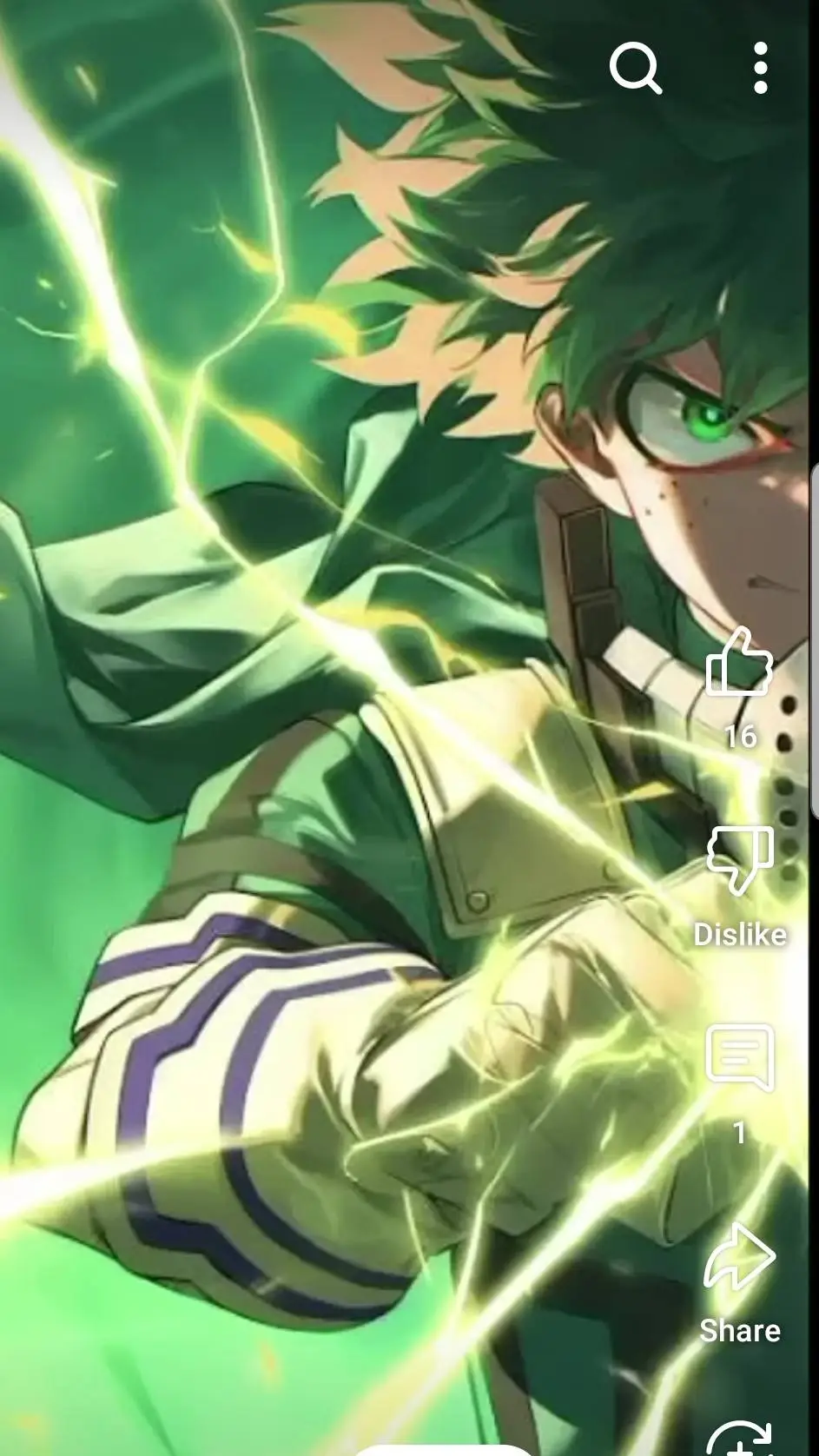 ai character: Izuku Midorya/Deku background