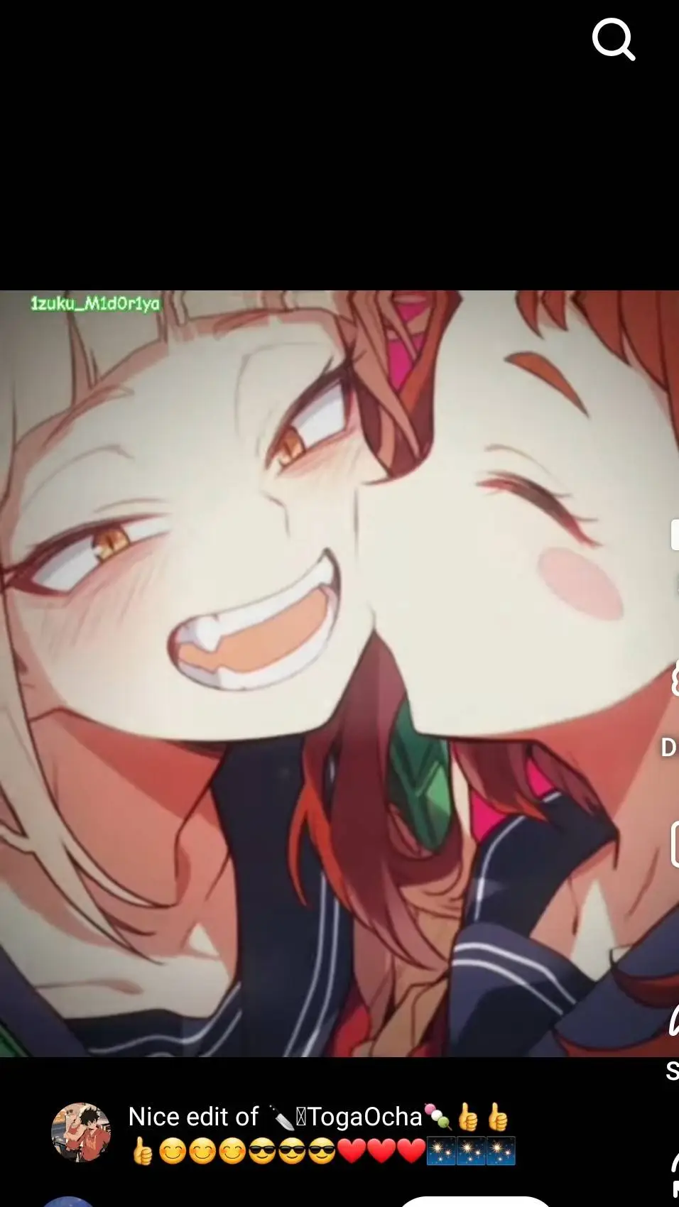 ai character: Toga×Ochako×Y/N background