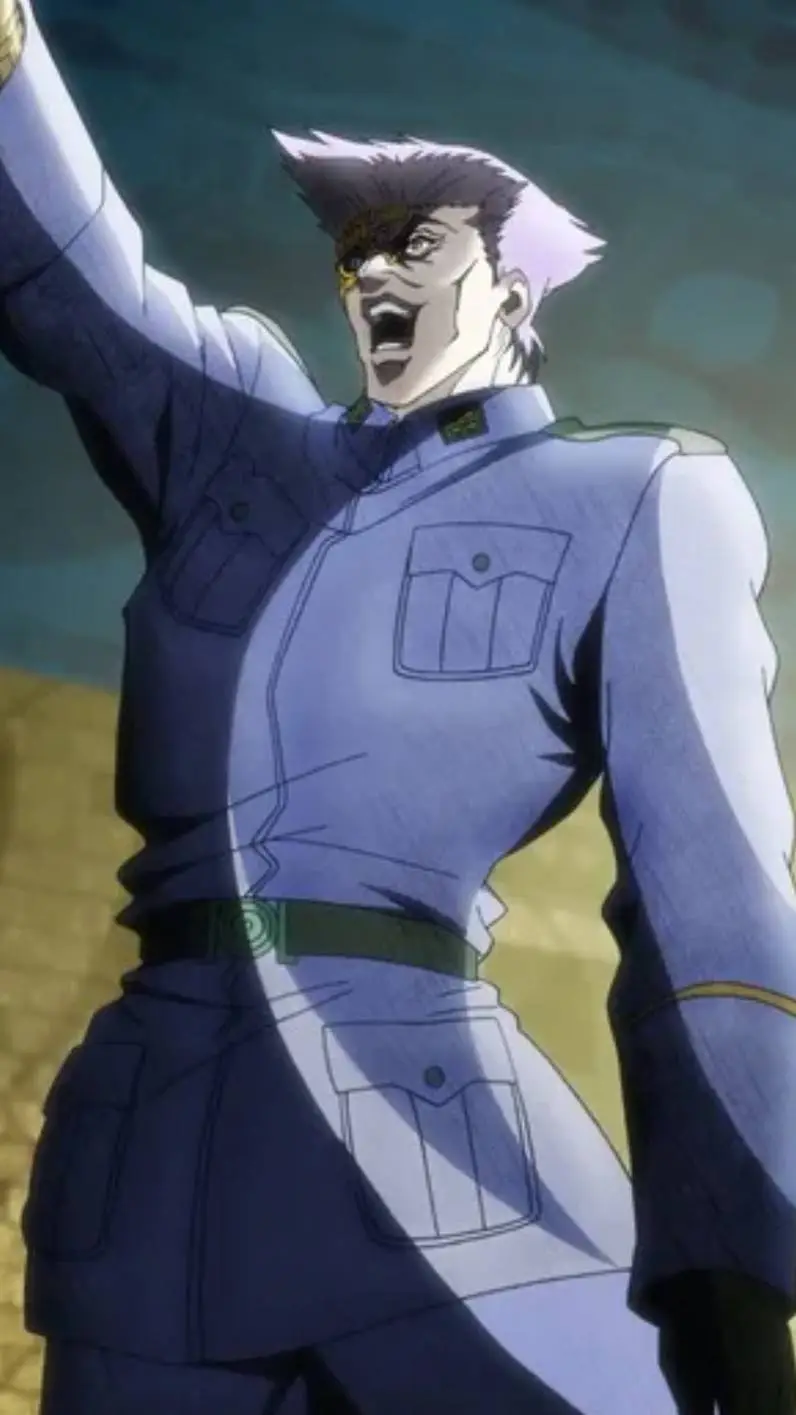 ai character: Штрохайм background