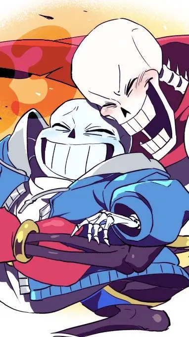 ai character: Пап и Санс background