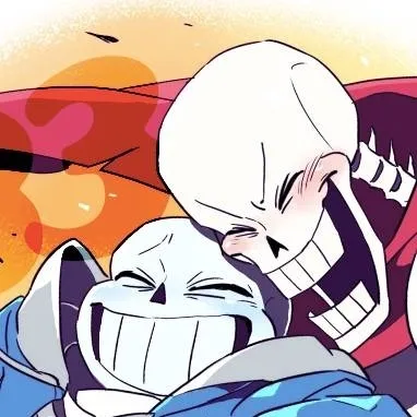 chat with ai character: Пап и Санс