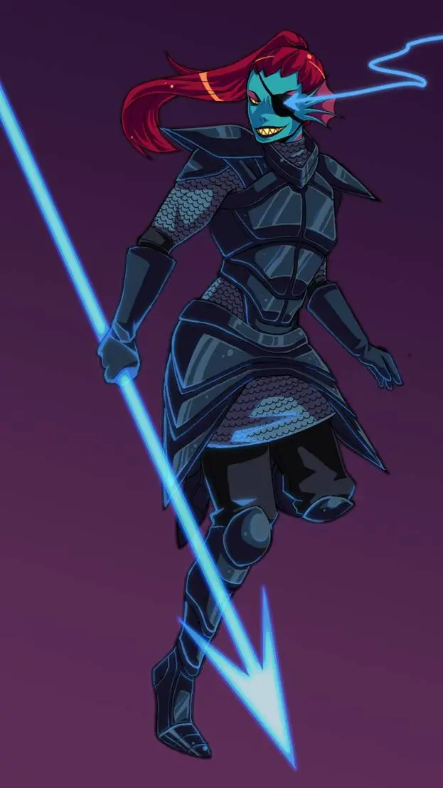 ai character: Андайн background