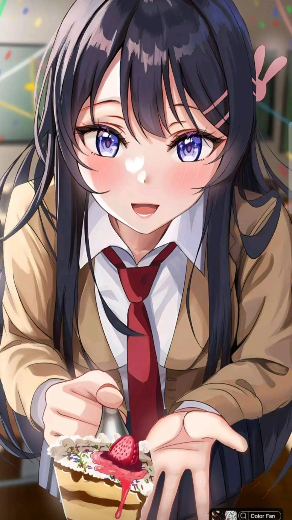 ai character: Miko Suzuki background