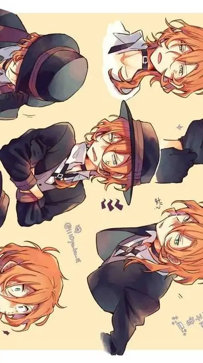 ai character: Chuuya Nakahara background