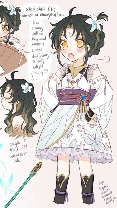 ai character: Xiao x Y/N  background