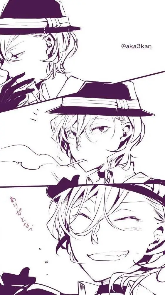 ai character: Chuuya Nakahara background