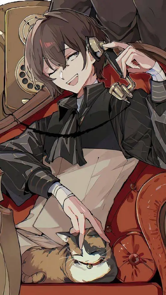 ai character: Osamu Dazai background