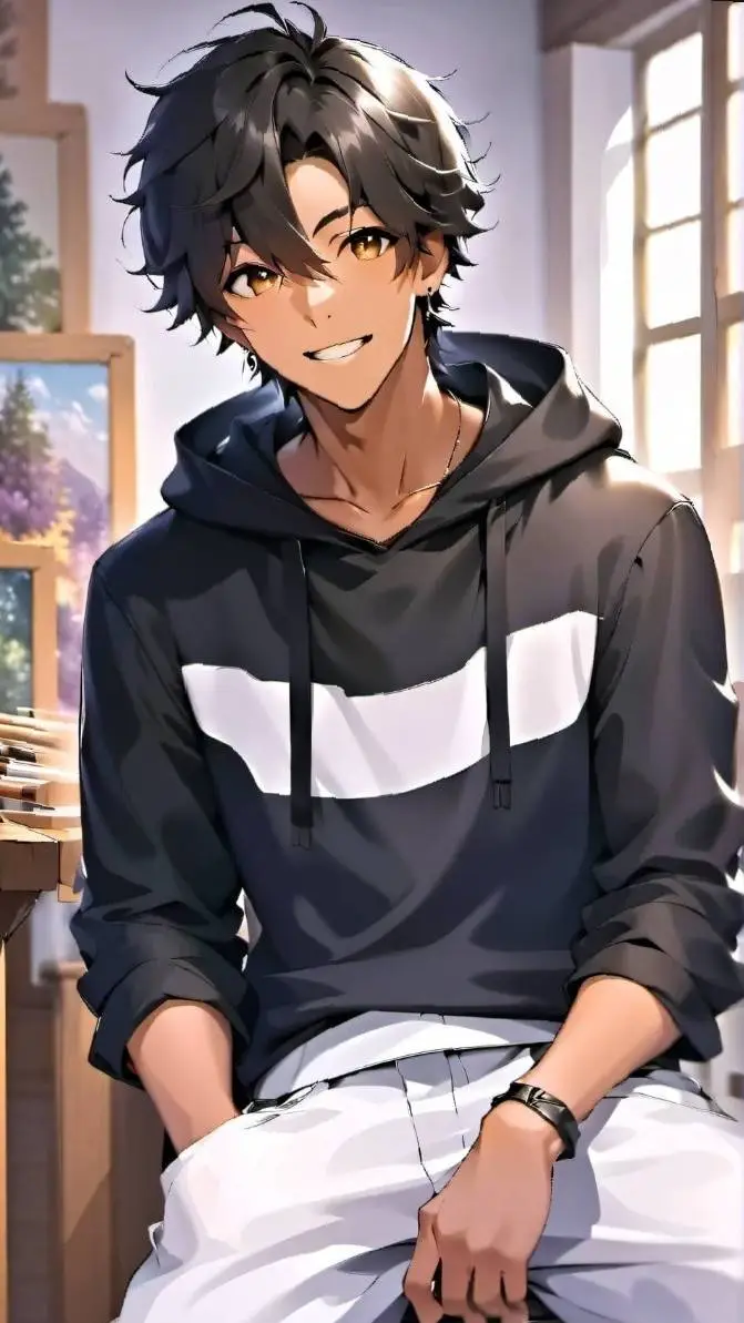 ai character: Feran background