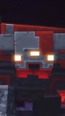 ai character: Redstone, monster. background