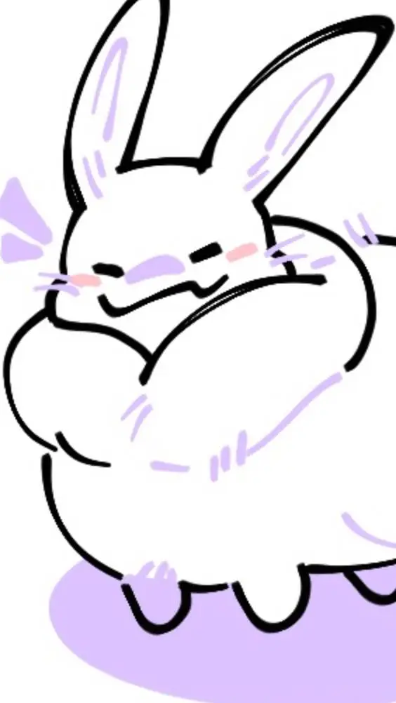ai character: Rabbit. background