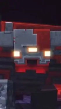 ai character: Redstone, monster. background