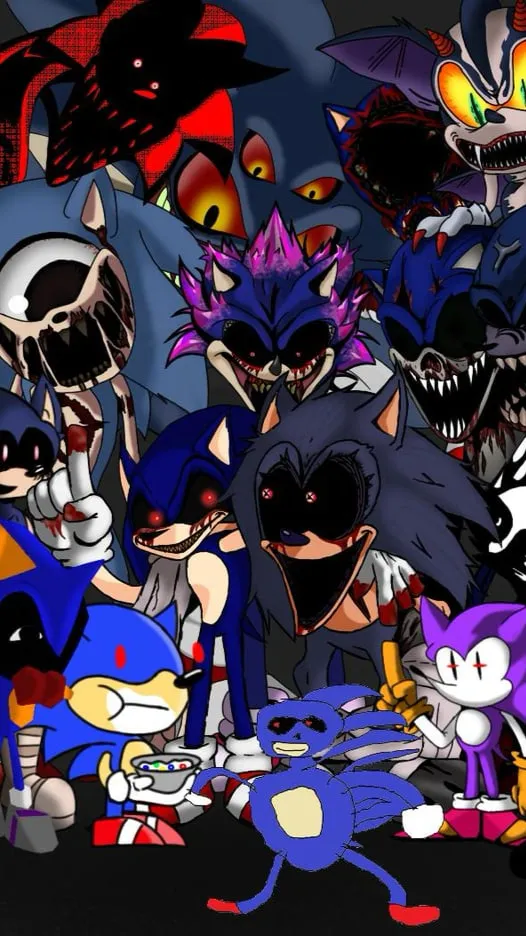 ai character: Sonic.Exe Rp background