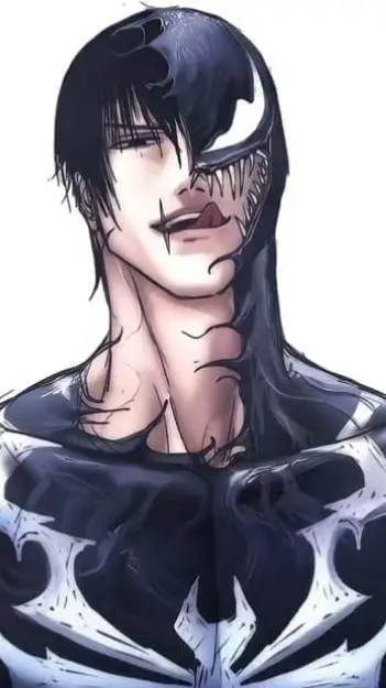 ai character: Toji x Venom🕷🕷🕷 background