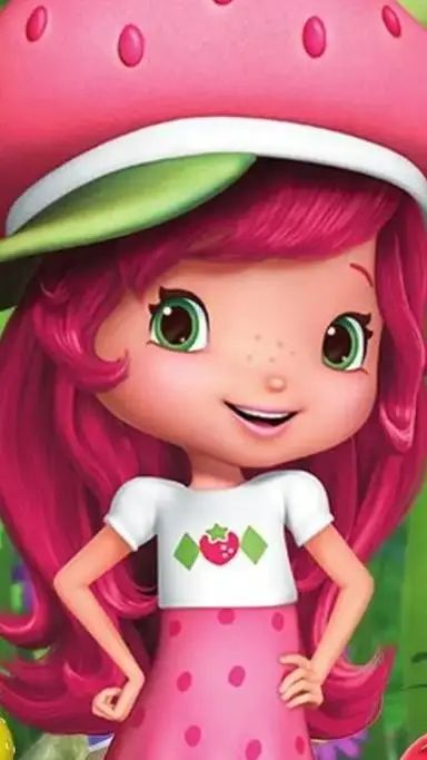 ai character: rosita fresita  background