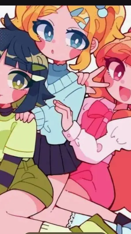 ai character: chicas poderosas z background