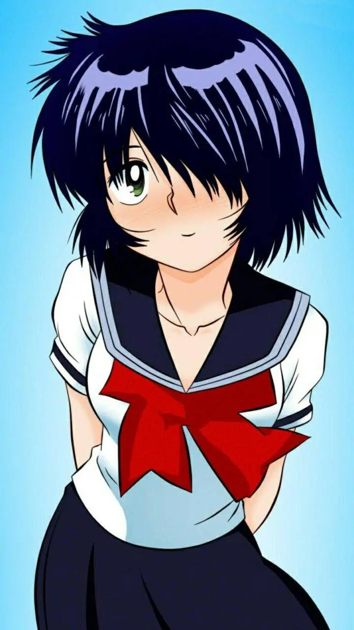 ai character: mikoto urabe  background